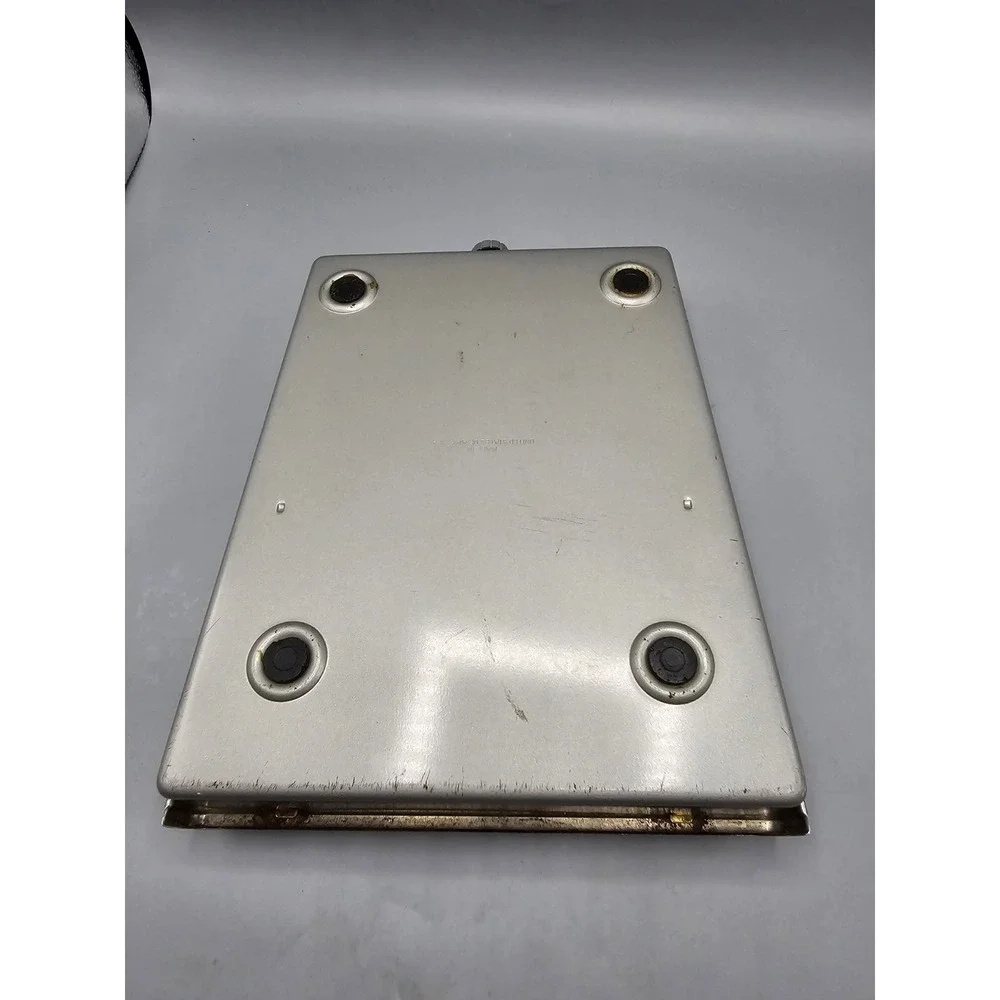 Vintage MCM‎ Borg Flight Bathroom Scale Made In USA Black Brass